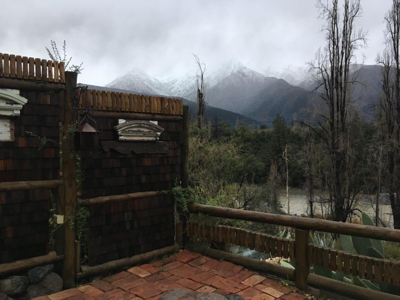 Loft Del Rio Daire Cajon Del Maipo Dış mekan fotoğraf