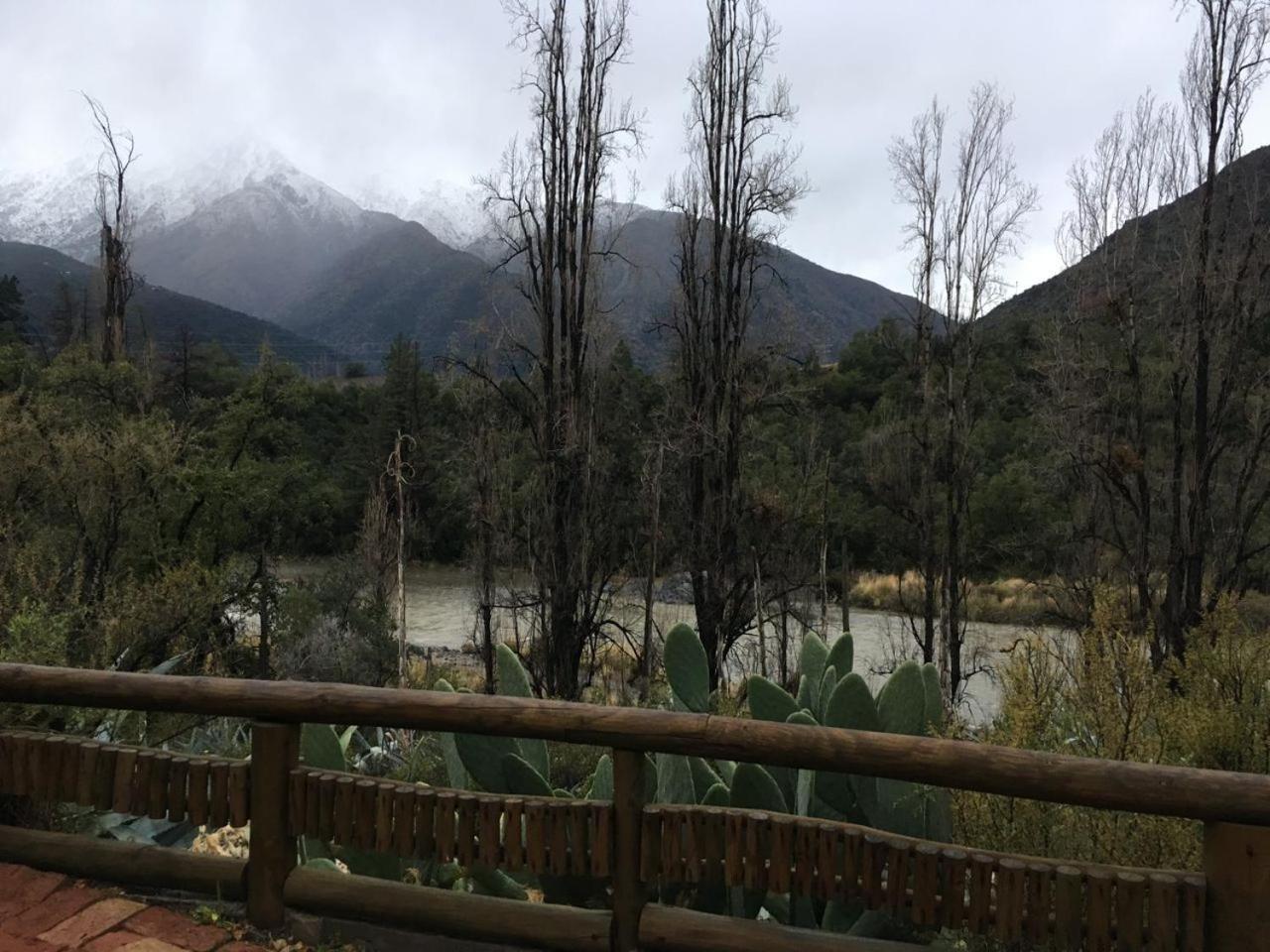 Loft Del Rio Daire Cajon Del Maipo Dış mekan fotoğraf